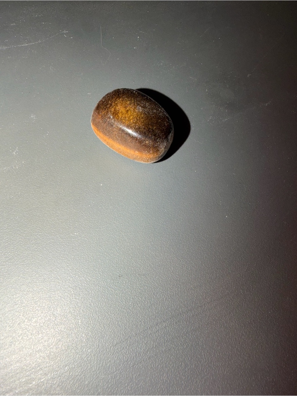 Brown and Black Men’s Accessory Stone - Unbranded